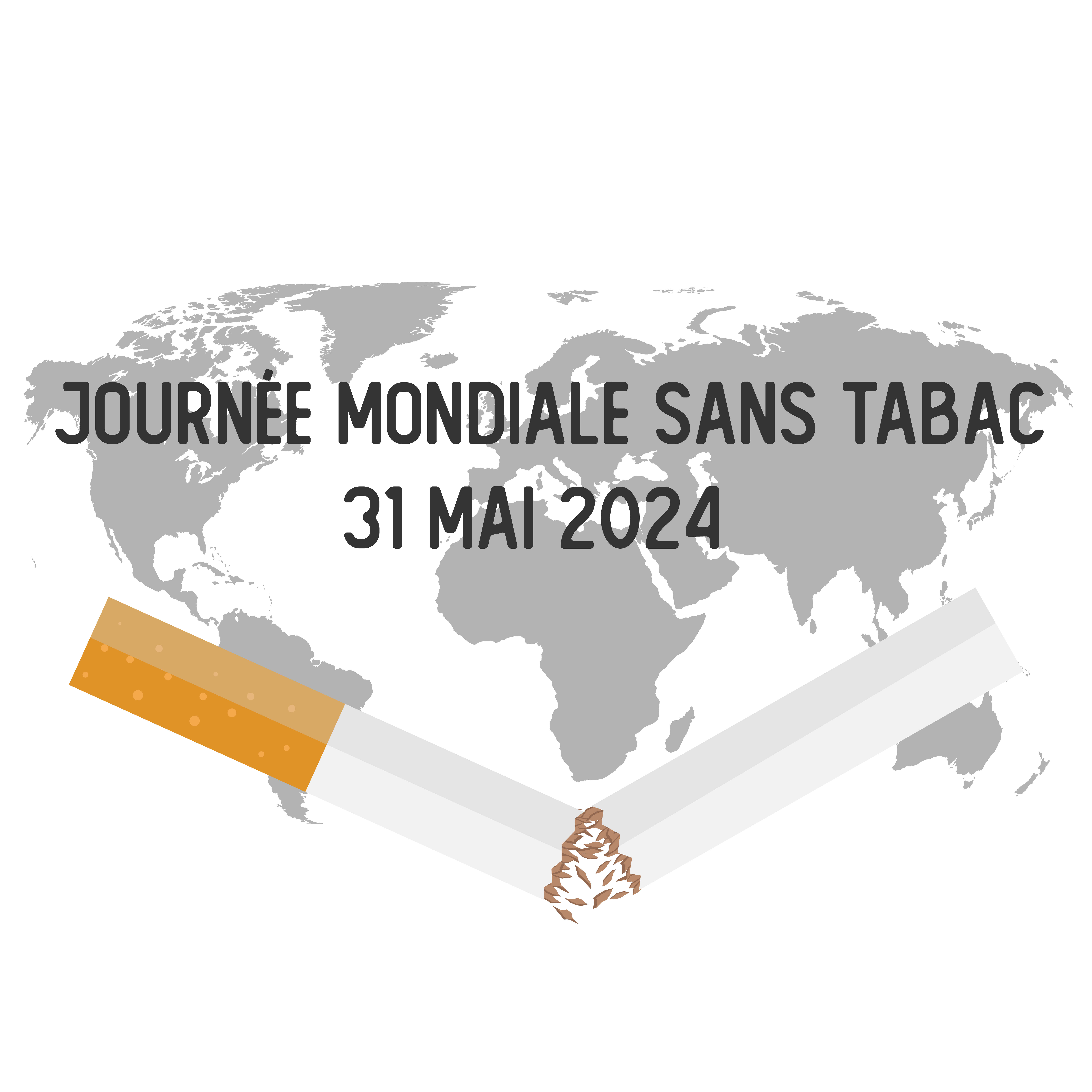 Journée mondiale sans tabac – 31 mai 2024